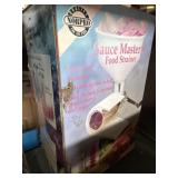 Sauce master food strainer in original box