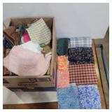 Assorted fabric 2 boxes