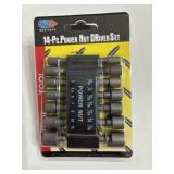14 pc Power Nut driver set
