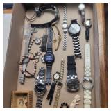 Assorted watches and more