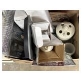 New LED candles, bathroom accessories, atomic
