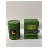 John Deere Toothpick Dispenser & salt shaker Set