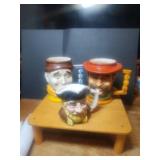 3 Vintage Royal Doulton Toby MugsVERY OLD...