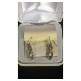 Sterling Infinity Earrings