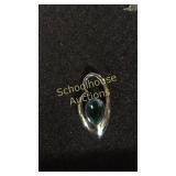 Sterling and blue pendant