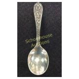 Small sterling spoon