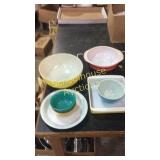 Assorted Pyrex