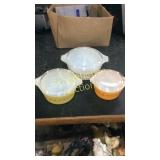 Pyrex covered dishes