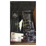 Box of kitchen utensils
