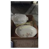 Misc dishes and knife set