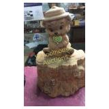 Bear cookie jar