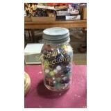 Jar of marbles