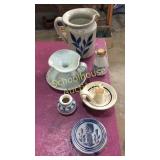 6pc pottery set