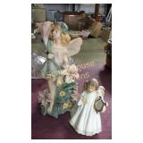 Fairy figure and angel figure