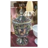 Group of covered dishes