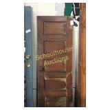 Old wood door