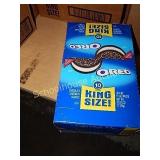 box of king size oreos