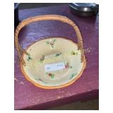 Japan centerpiece dish with handle