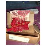 Vintage toy Jet  drive whistle Locomotive out of