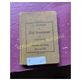 1913 Civil Government of Indiana