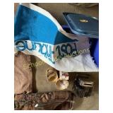 Container of Post Tribune towels 8 total