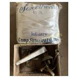 Brass candle sticks and more cap atterbury Ind