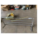 Stainless steel Metal over cabinet rack