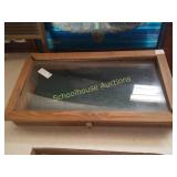 Group of display cases. They will need clean up