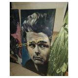 Large james dean canvas. Measurements are 53in x