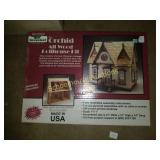 Wood put together dollhouse kit