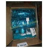 Group of green party kit. Has streamers and table