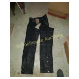 FMC size medium leather chaps