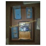 Group of dollhouse furniture