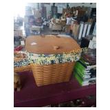 Large longaberger with 2 small baskets