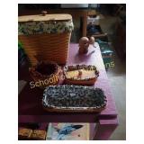 Group of 3 small longaberger