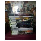 Group of xbox 360 games