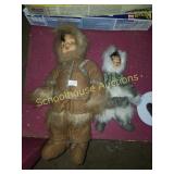 Group of fuzzy dolls