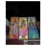 Group of 3 barbies