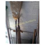 Broom with junk