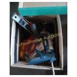 Assorted tools and hardware