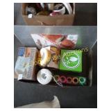 String, twine, cutting board