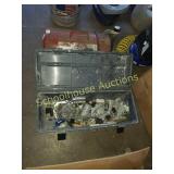 Plastice toolbox with electrical goodies