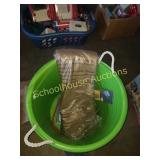 Tote with gazebo cover and other misc