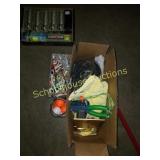 Group of golf accessories