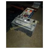 Plastic battery cover