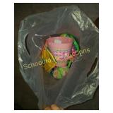 Bag with kids toys