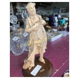 The doctor sculpture decor needs reattached to