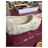 Planter looks like a signed cast