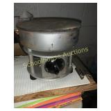 Chromalox of Ogden heat plate from lab powered on