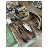 Sheep shearers ice block tongs and ice block pick